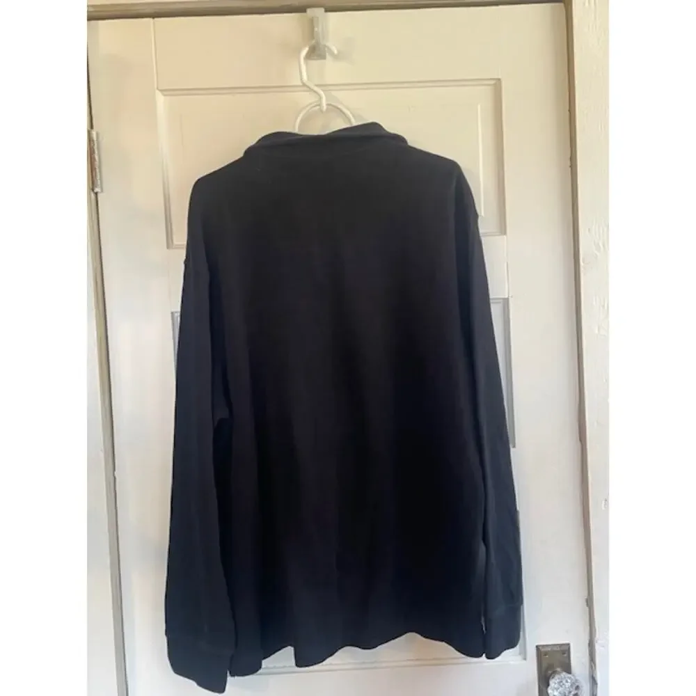 Polo Ralph‎ Lauren Luxury Jersey Quarter-Zip Pullover Sweater Size X-Large